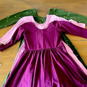 Three (3) Alice and Ames long sleeve ballet dress size 7